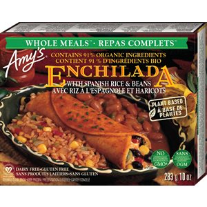 Amy's Kitchen Enchilada Riz Espagnol Et Féves