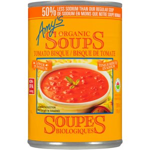 Amy's Soupes Biologiques Bisque de Tomate 398 ml