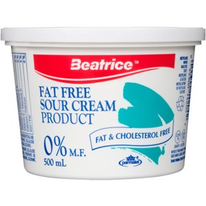 Beatrice Produit de Créme Sure Sans Gras 0 % M.G. 500 ml