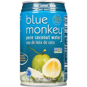 Blue Monkey Eau de Noix de Coco 330 ml