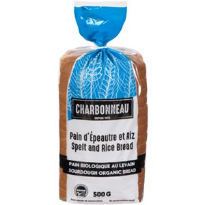 Charbonneau Pain d'épeautre et Riz 500 g