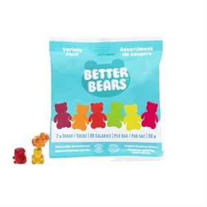 Better Bears Assortiment de saveurs