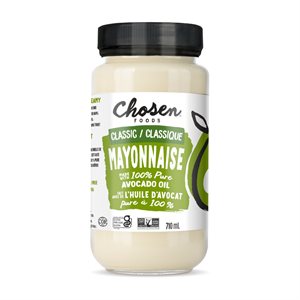 Chosen Foods Mayonnaise classique à base d'huile d'avocat