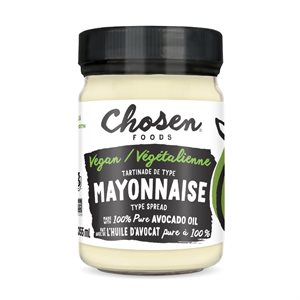 Chosen Foods Mayonnaise ¸à L'Huile D'Avocat Végétalie