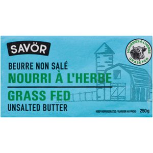 Beurre Non Sale De Vache Nourrit ¸à L'Herge