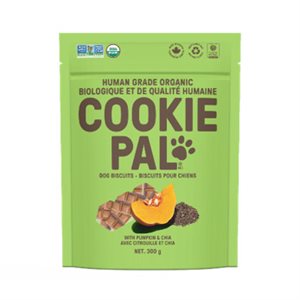 Cookie Pal Biscuit pour chiens Citrouille & Chia