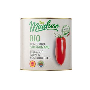 Manfuso Organic San Marzano Dop Tomatoes 2500G