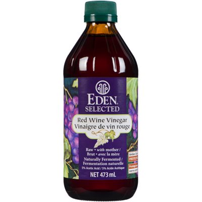 Eden Selected Vinaigre de Vin Rouge 473 ml Eden Selected Vinaigre de Vin Rouge 473 ml