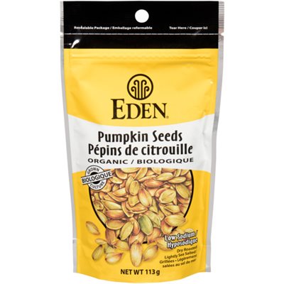 Eden Pépins de Citrouille Biologique 113 g Eden Pépins de Citrouille Biologique 113 g