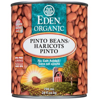 Eden Haricots Pinto 796 ml Eden Haricots Pinto 796 ml