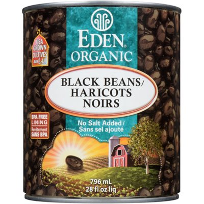 Eden Haricots Noirs 796 ml Eden Haricots Noirs 796 ml