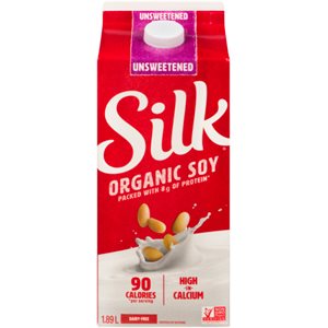 Silk Boisson Soya Biologique Non Sucré 1.89l