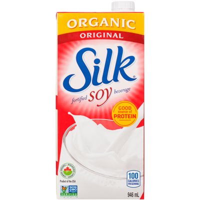 Silk Boisson Soya Biologique Original 946ml Silk Boisson Soya Biologique Original 946ml