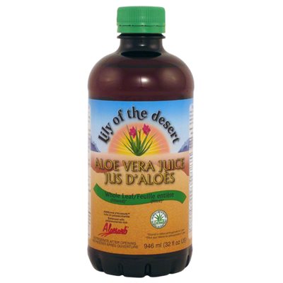 Jus d'aloes feuille entiere 946ml