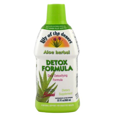 Formule végétale détox à l'aloés 960ml Formule végétale détox à l'aloés 960ml