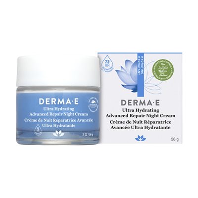 Derma-E Créme de nuit réparatrice avancée ultra hydratante 56g Derma-E Créme de nuit réparatrice avancée ultra hydratante 56g