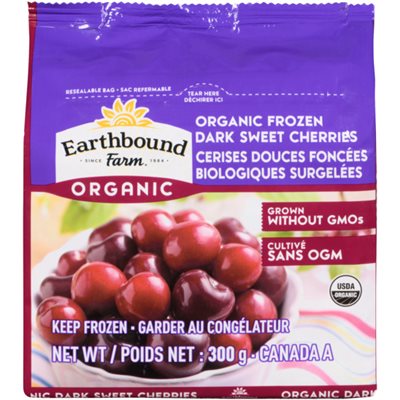 Earthbound Farm Organic Cerises Douces Foncées Biologiques Surgelées 300 g Earthbound Farm Organic Cerises Douces Foncées Biologiques Surgelées 300 g