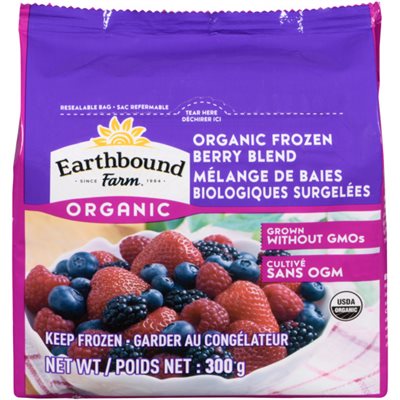 Earthbound Farm Organic Mélange de Baies Biologiques Surgelées 300 g Earthbound Farm Organic Mélange de Baies Biologiques Surgelées 300 g