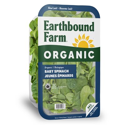 Earthbound Farm Organic Baby Spinach 454g