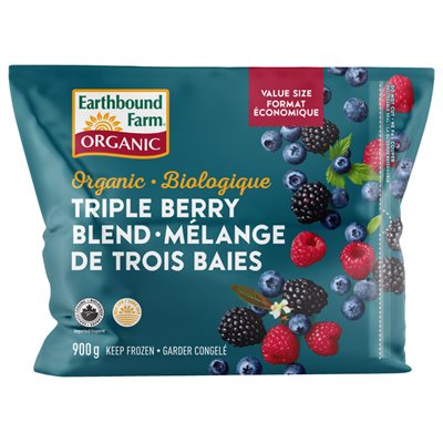 Earthbound Farm Mélange de baies biologiques format familial 900g Earthbound Farm Mélange de baies biologiques format familial 900g
