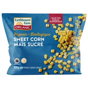 Earthbound Farm Organic Frozen Sweet Corn 900g