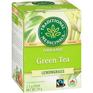 Traditional Medicinals Organic Lemongrass Green tea 20S