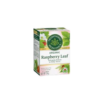 Traditional Medicinals Organic Raspberry Leaves Herbal tea 16s
