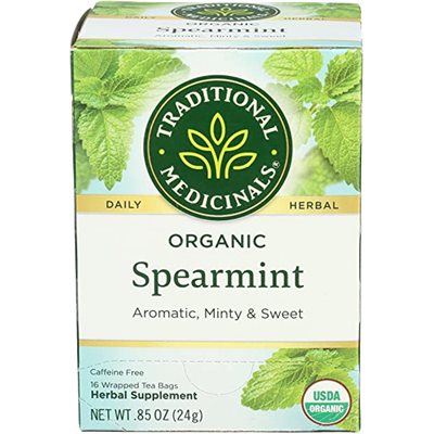 Traditional Medicinals Organic Spearmint herbal tea 16s