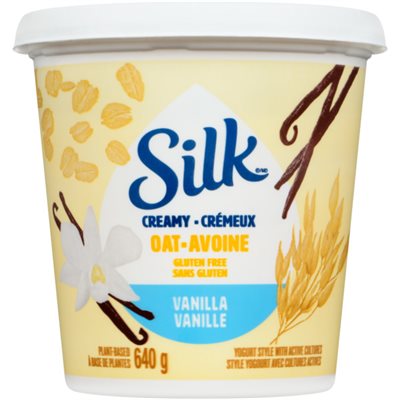 Silk Style Yogourtà L'Avoine Vanille 640g Silk Style Yogourtà L'Avoine Vanille 640g