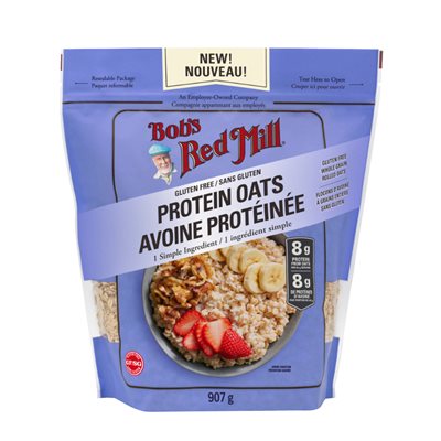Bob's Red Mill Avoine protéinée sans gluten 907g Bob's Red Mill Avoine protéinée sans gluten 907g