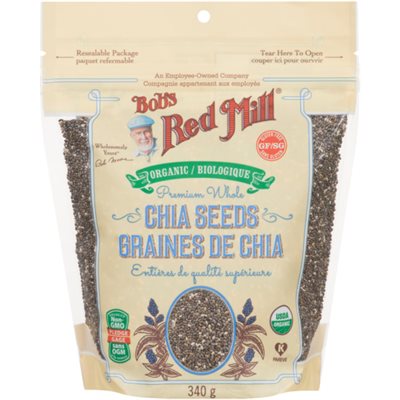 Bob's Red Mill Graines De Chia Biologique 340g Bob's Red Mill Graines De Chia Biologique 340g