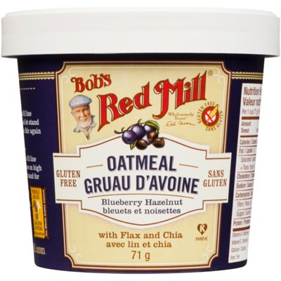 Bob's Red Mill Bleuets Et Noisettes 71g Bob's Red Mill Bleuets Et Noisettes 71g
