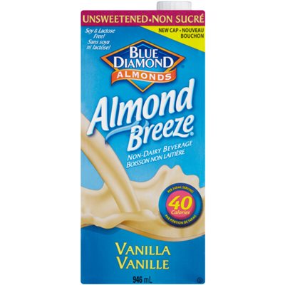 Blue Diamond Boisson D'Amandes Vanille non sucrée Blue Diamond Boisson D'Amandes Vanille non sucrée