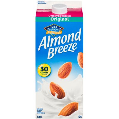 Blue Diamond Boisson D'Amandes Originale non sucrée 1.89l Blue Diamond Boisson D'Amandes Originale non sucrée 1.89l