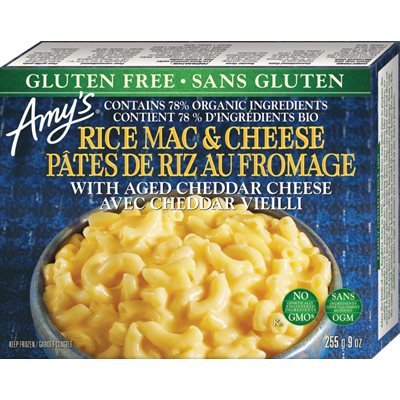 Amy's Kitchen Macaroni Riz Et Fromage 255g Amy's Kitchen Macaroni Riz Et Fromage 255g