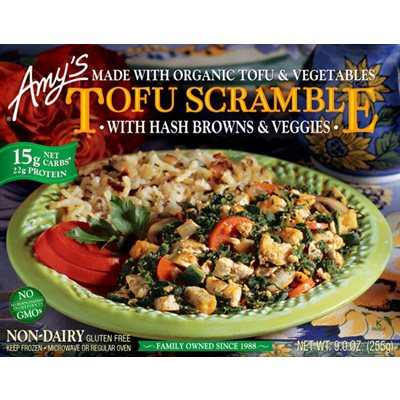 Amy's Kitchen Brouillade Légumes Tofu Pommes De Terre Rissolées 255g Amy's Kitchen Brouillade Légumes Tofu Pommes De Terre Rissolées 255g