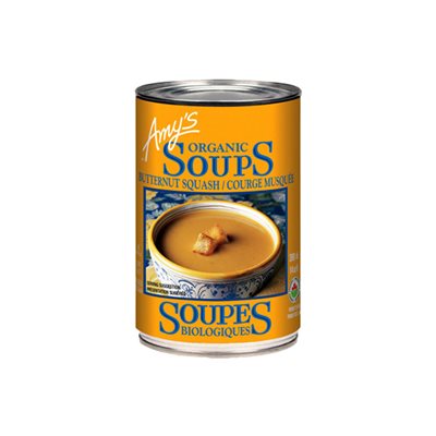 Amy's Kitchen Soupes Bio ~ Courge Musquée 398ml Amy's Kitchen Soupes Bio ~ Courge Musquée 398ml