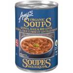 Amy's Kitchen Soupes Bio ~   Quinoa, Choux Frisé Et Lentilles Rouges 398ml