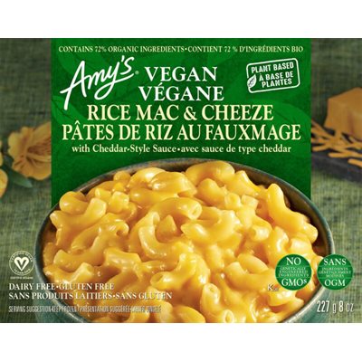 Amy's Kitchen Macaroni Au Riz Et Fromage 227g Amy's Kitchen Macaroni Au Riz Et Fromage 227g