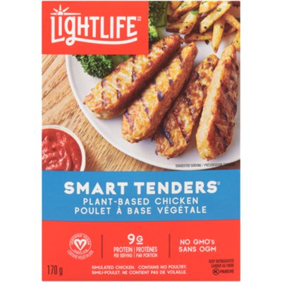 Lightlife Smart Tenders Poulet à Base Végétale 170 g Lightlife Smart Tenders Poulet à Base Végétale 170 g