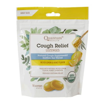 Quantum Cough Citron meyer bio contre la toux 18pastilles Quantum Cough Citron meyer bio contre la toux 18pastilles