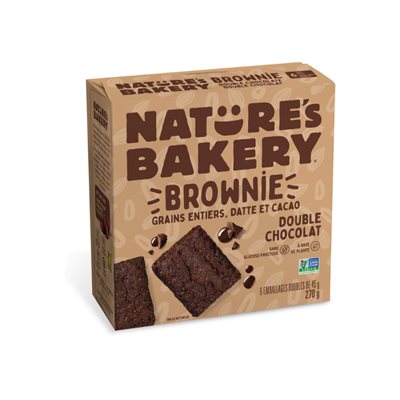 Nature's Bakery Brownie Double Chocolat Nature's Bakery Brownie Double Chocolat