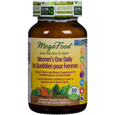 Megafood Multivitamines Quotidiennes pour Femmes 30 Comprimés Megafood Multivitamines Quotidiennes pour Femmes 30 Comprimés