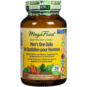 Megafood Multivitamines Quotidiennes pour Hommes 30 Comprimés