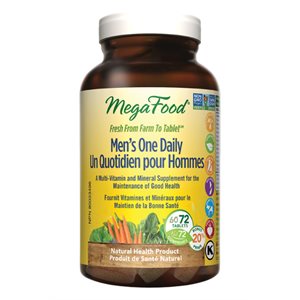 Megafood Multivitamines Quotidiennes pour Hommes 72 Comprimés