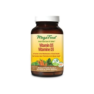 Megafood Vitamine D3 1000 Ui Dailyfoods 72 Comp
