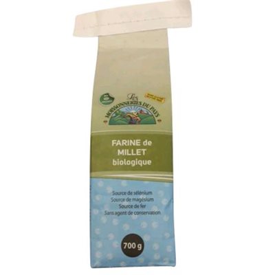 Les Moissonneries Du Pays Farine De Millet Biologique 700G