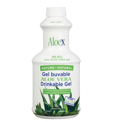 Aloex Nature Gel buvable Aloe Vera 1L Aloex Nature Gel buvable Aloe Vera 1L