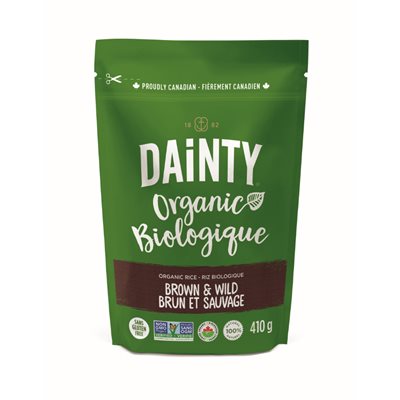 RIZ BRUN ET SAUVAGE BIOLOGIQUE 410GR