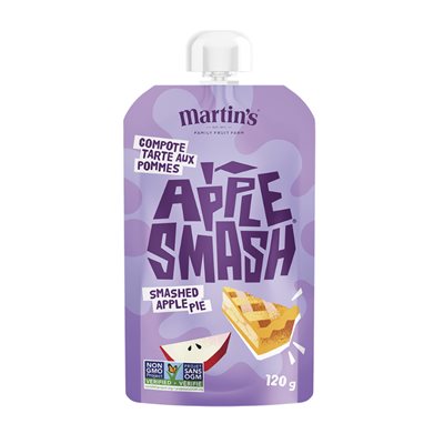 Martin's Compote Tarte Aux Pommes Apple Smash 120g Martin's Compote Tarte Aux Pommes Apple Smash 120g